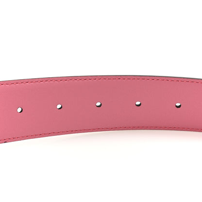 Gucci Moon Calfskin Interlocking G 37mm Belt 90 36 Glossy Pink 4 of 4