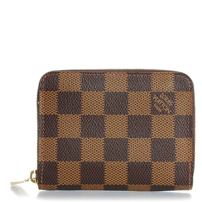 Louis Vuitton Damier Ebene Zippy Coin Purse 1 of 7