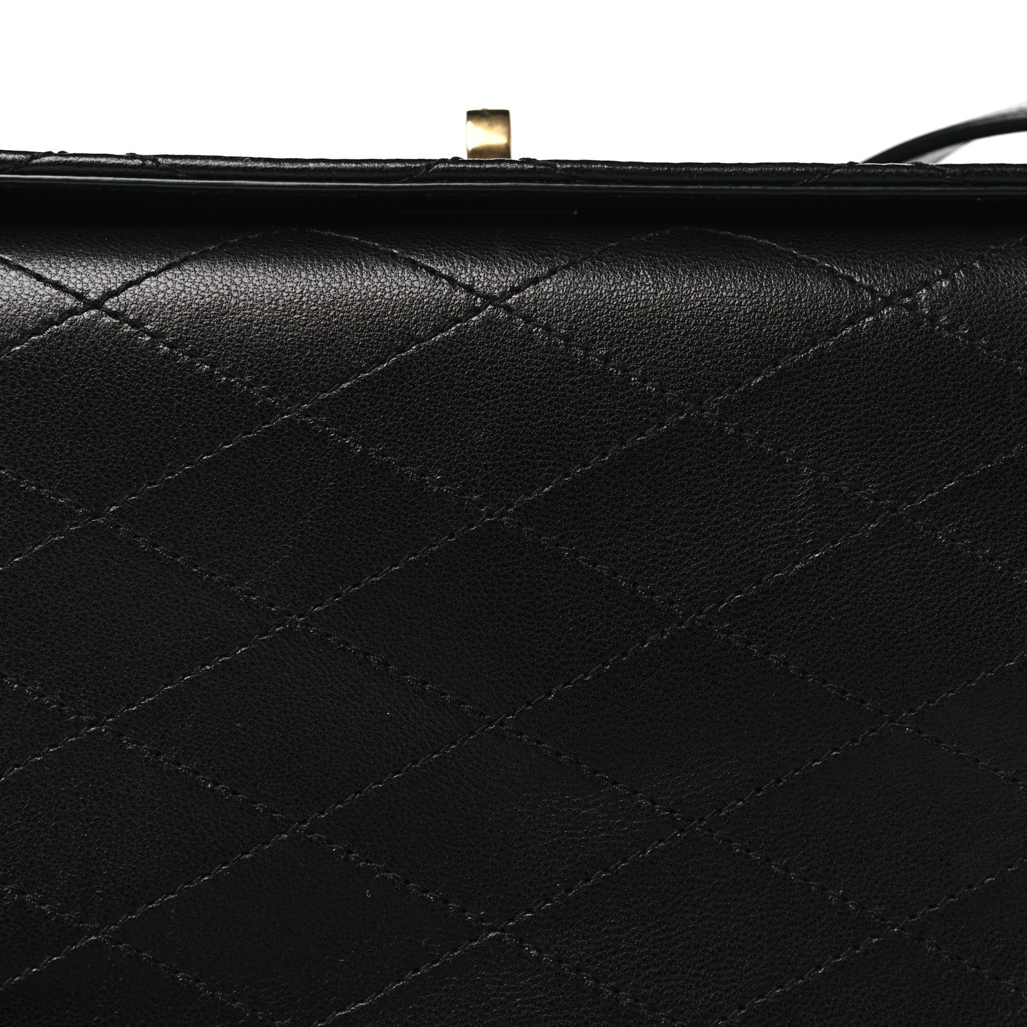 Saint Laurent SAINT LAURENT Lambskin Quilted Mini Square Crossbody Black 8 of 10