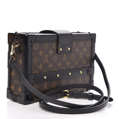 Louis Vuitton Monogram Petite Malle Black 3 of 12