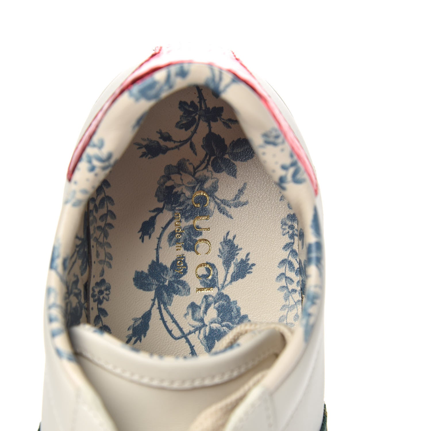 Gucci X SEGA Calfskin Ayers Web Guccy Womens Ace Sneakers 35.5 White 6 of 10