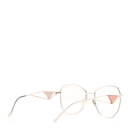 Prada Metal Symbole Triangle Logo Sunglasses SPR57Y Pink 4 of 5