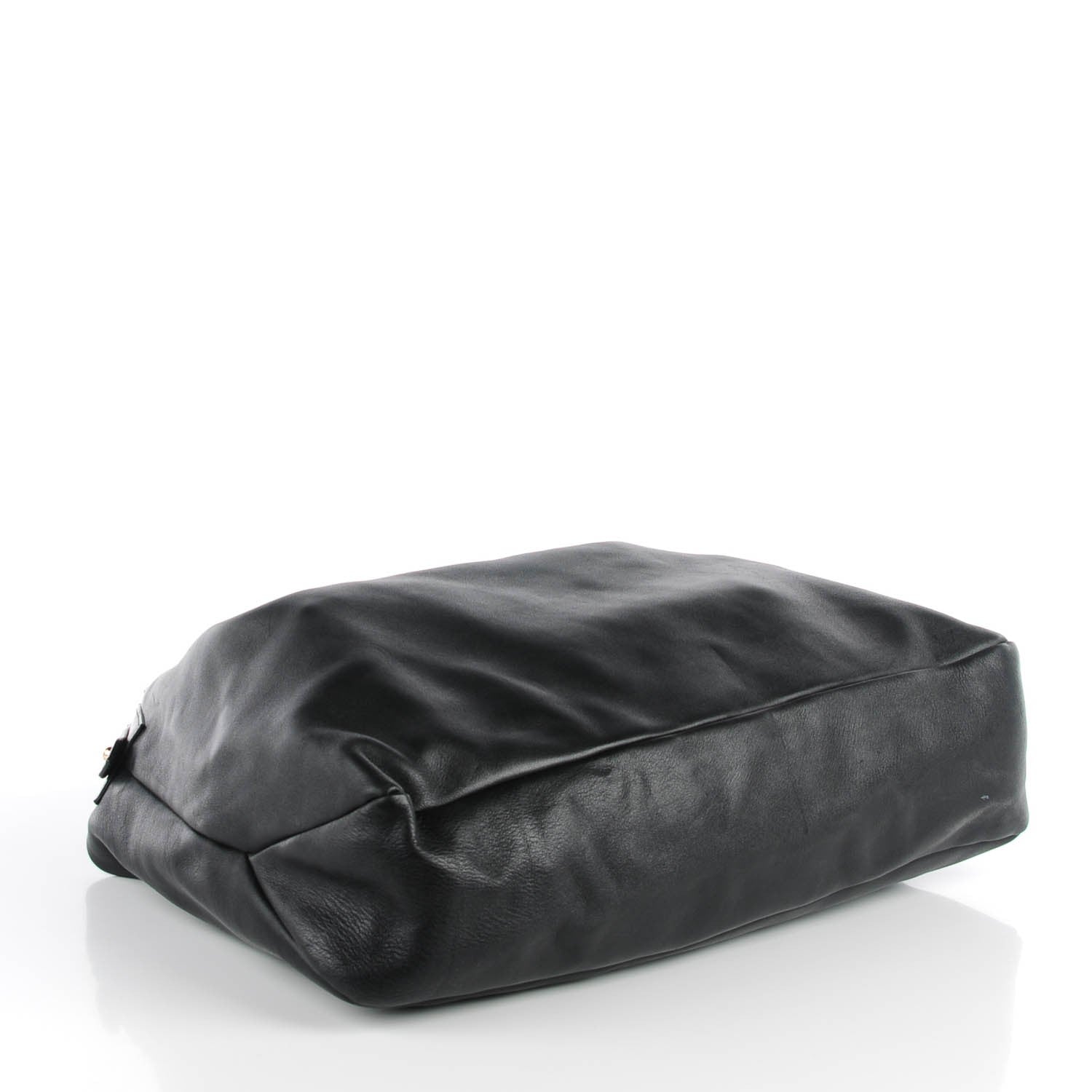 Gucci Calfskin Large Horsebit Chain Hobo Black 4 of 7