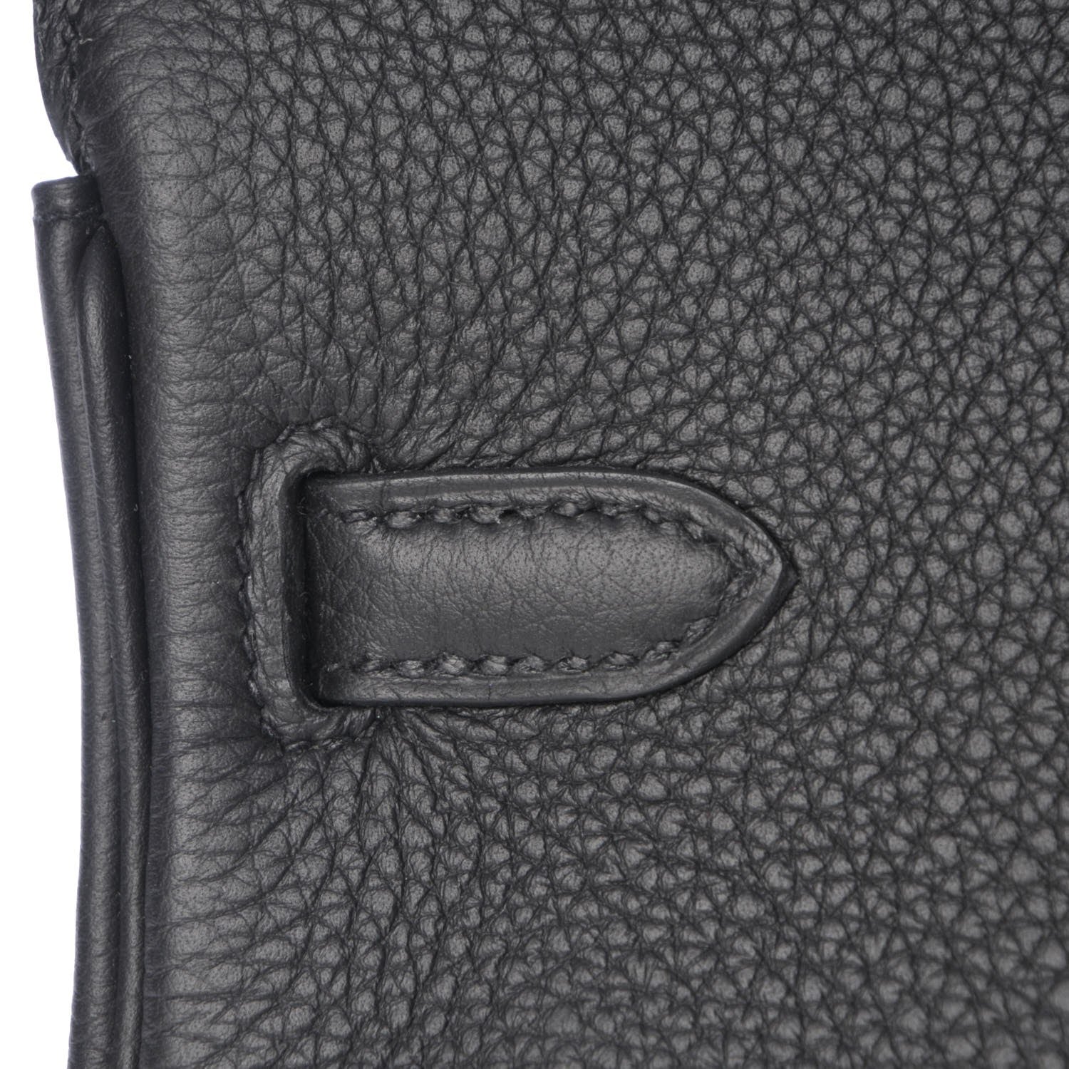 Hermes Togo Birkin 25 Black 27 of 34