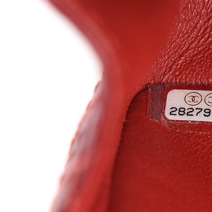 Chanel Aged Calfskin Quilted 2.55 Reissue Mini Flap Red 7 of 10