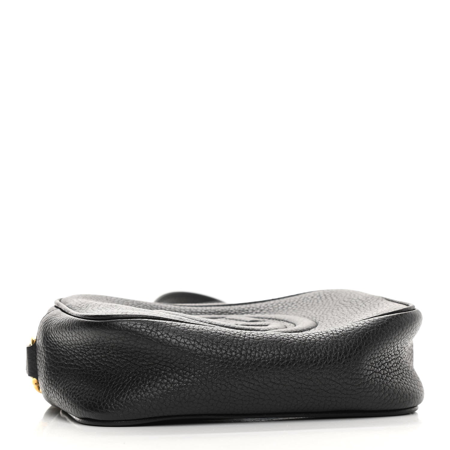 Gucci Pebbled Calfskin Mini Soho Disco Bag Black 4 of 10