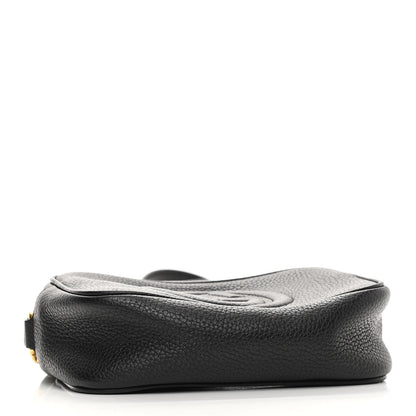 Gucci Pebbled Calfskin Mini Soho Disco Bag Black 4 of 10