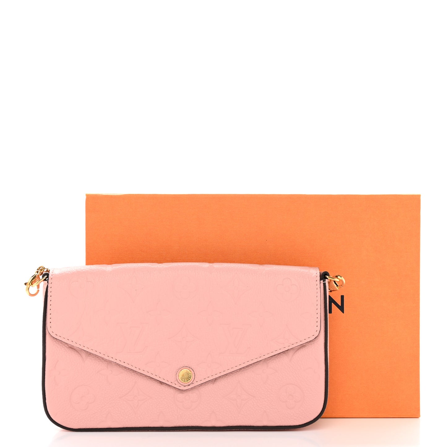 Empreinte Pochette Felicie Chain Wallet Rose Poudre