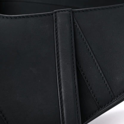 Christian Dior Ultra Matte Calfskin Mini Saddle Bag Black 10 of 12