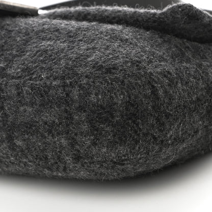 Fendi Wool Zucca Baguette Grey 8 of 9
