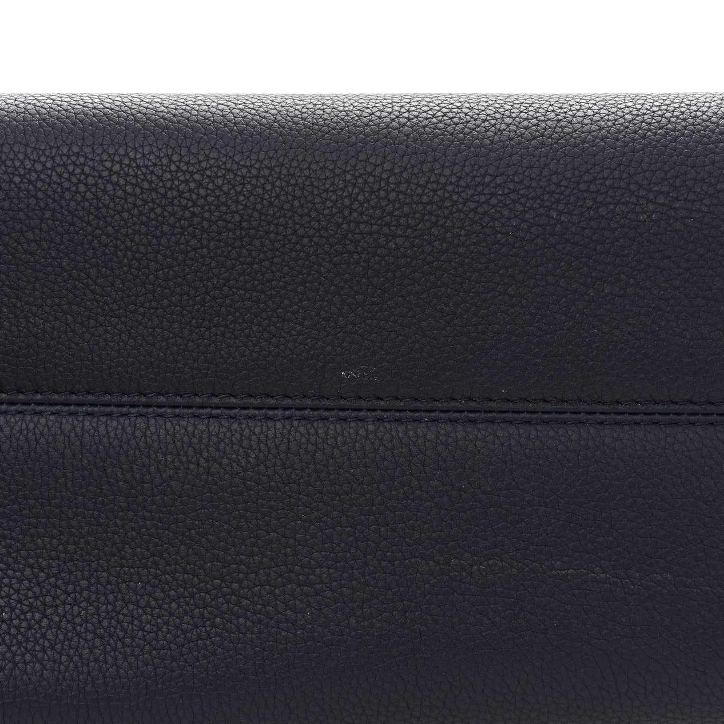 Grained Calfskin Nautical Onthego MM Navy Blue
