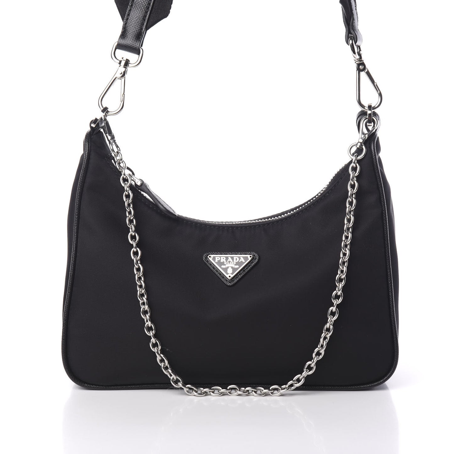 Nylon Re-Edition 2005 Shoulder Bag Black