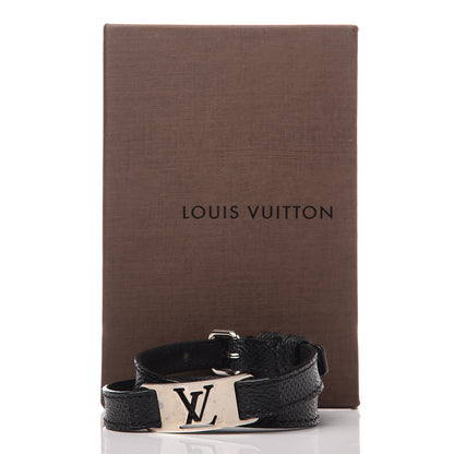 Louis Vuitton Damier Graphite Sign It Bracelet 8 of 8