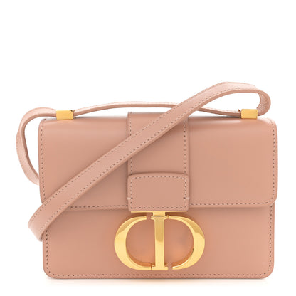 Christian Dior Box Calfskin Micro 30 Montaigne Flap Bag Rose Des Vents 1 of 14