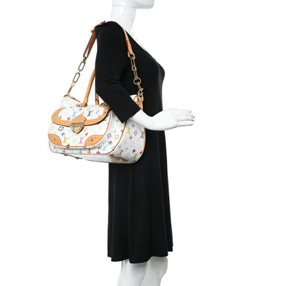 Louis Vuitton Monogram Multicolor Rita White 2 of 17