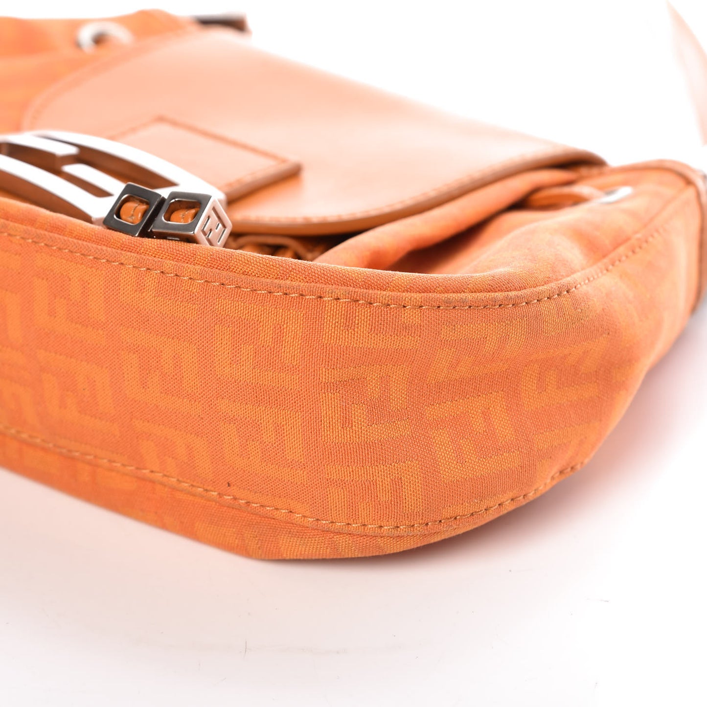 Zucchino Cuoio Shoulder Bag Mandarino