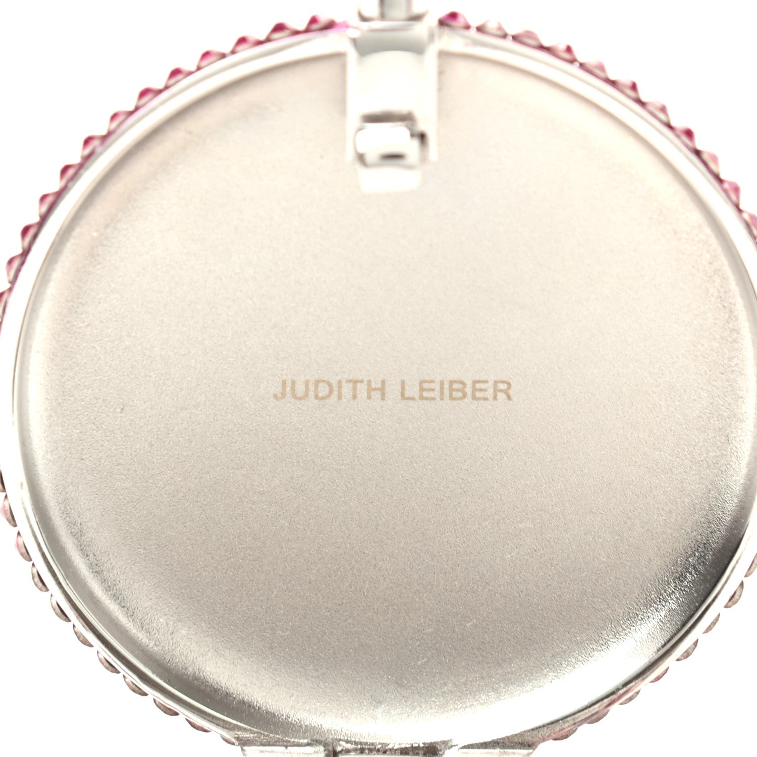 Judith Leiber Crystal French Macarons Minaudiere Pill Box Pink 6 of 6