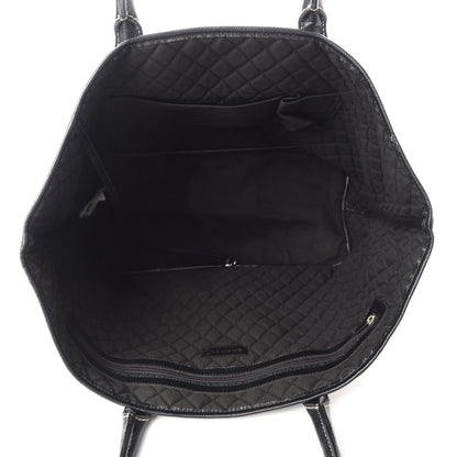 Chanel Coated Canvas Coco Tote Black 5 of 11