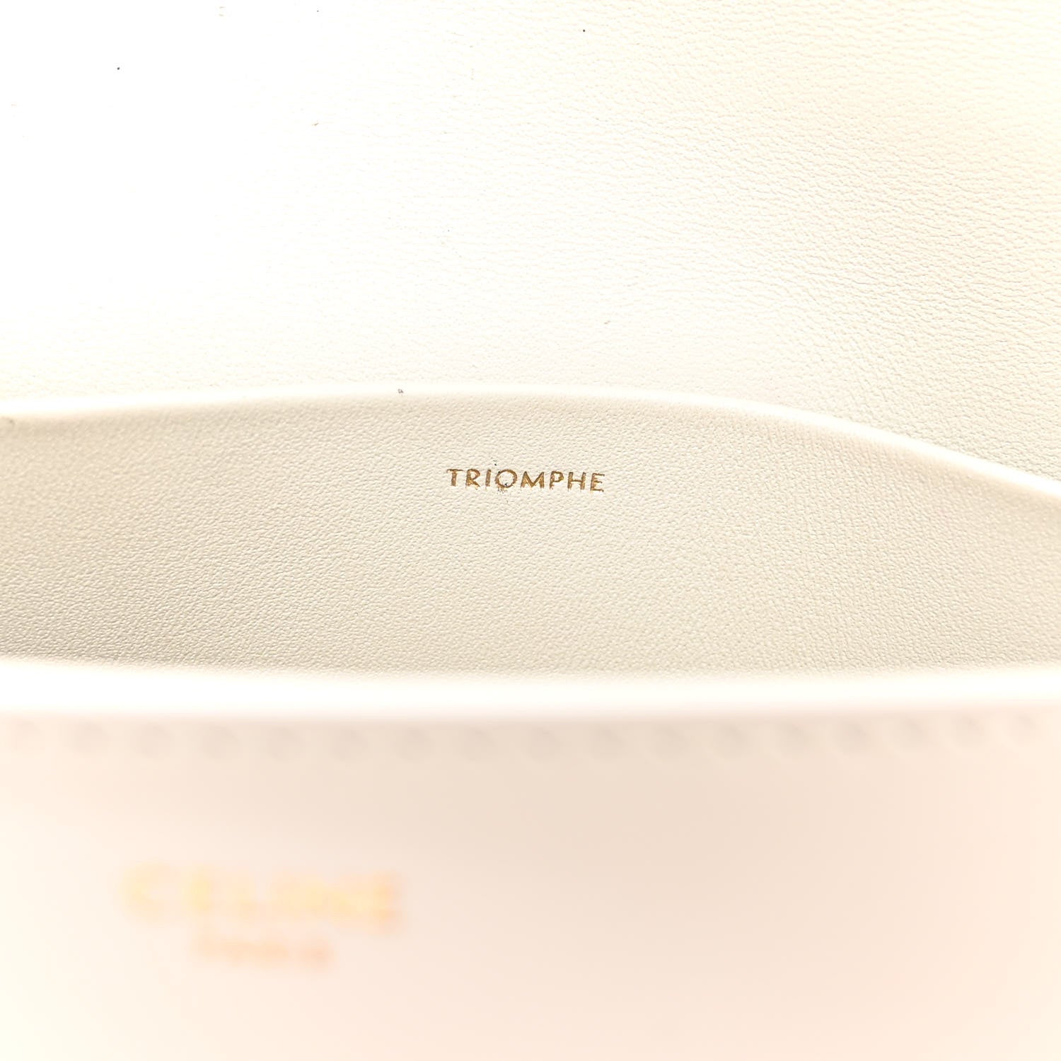 Celine Shiny Calfskin Triomphe Chain Shoulder Bag 6 of 12