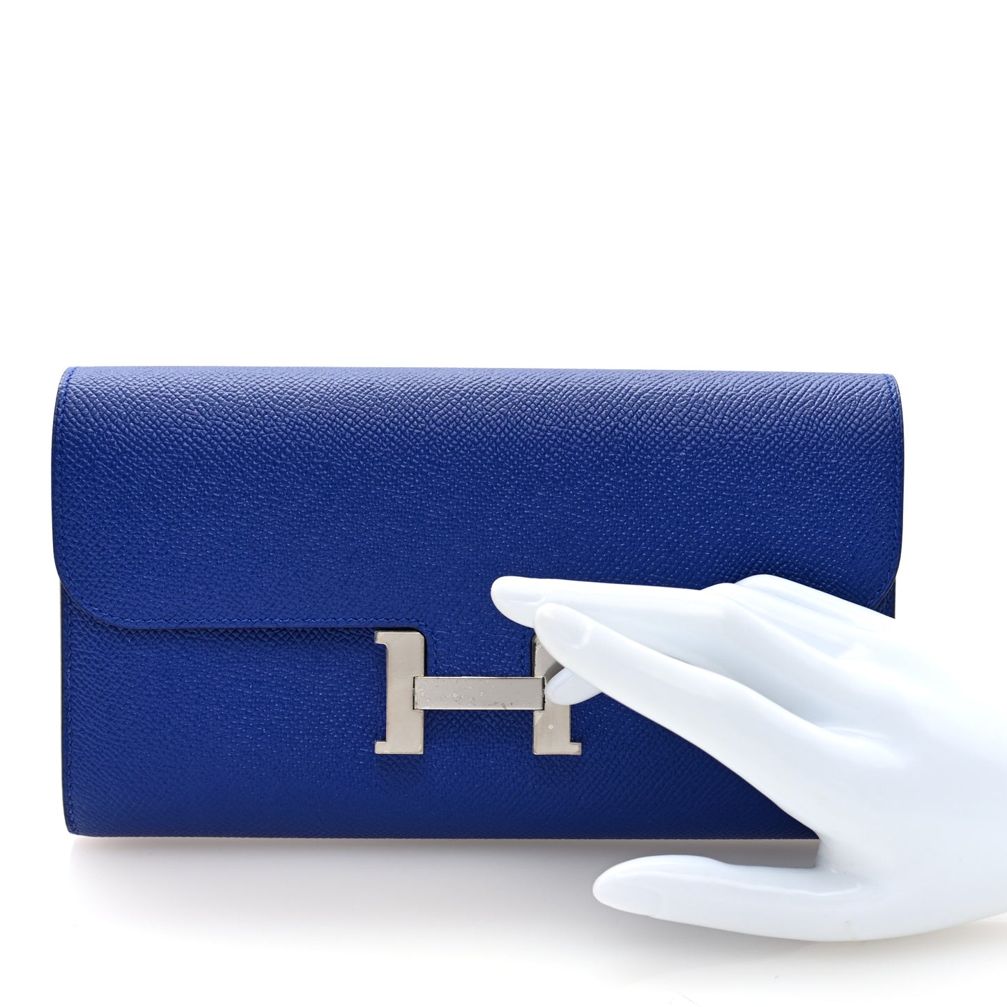 Epsom Constance Long Wallet Bleu Electrique