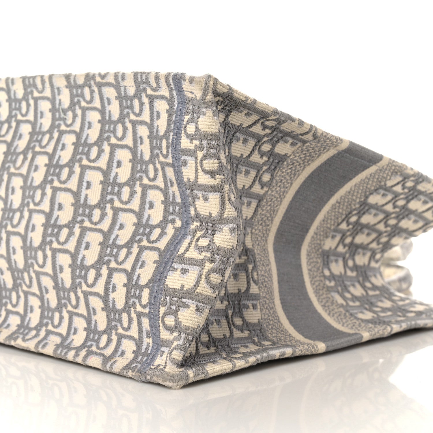 Christian Dior Oblique Medium Book Tote Grey 10 of 11