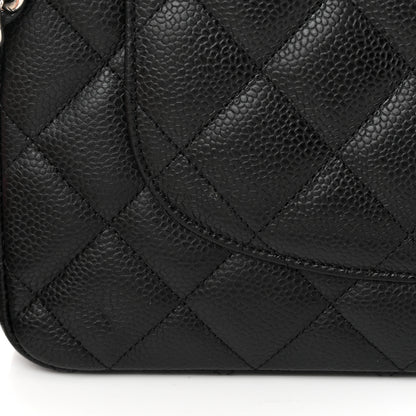Chanel Caviar Quilted Jumbo Single Flap Black 11 of 13