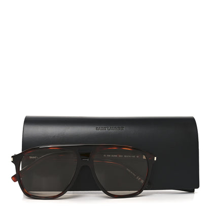 Saint Laurent Acetate SL 596 Dune Sunglasses Havana 8 of 8