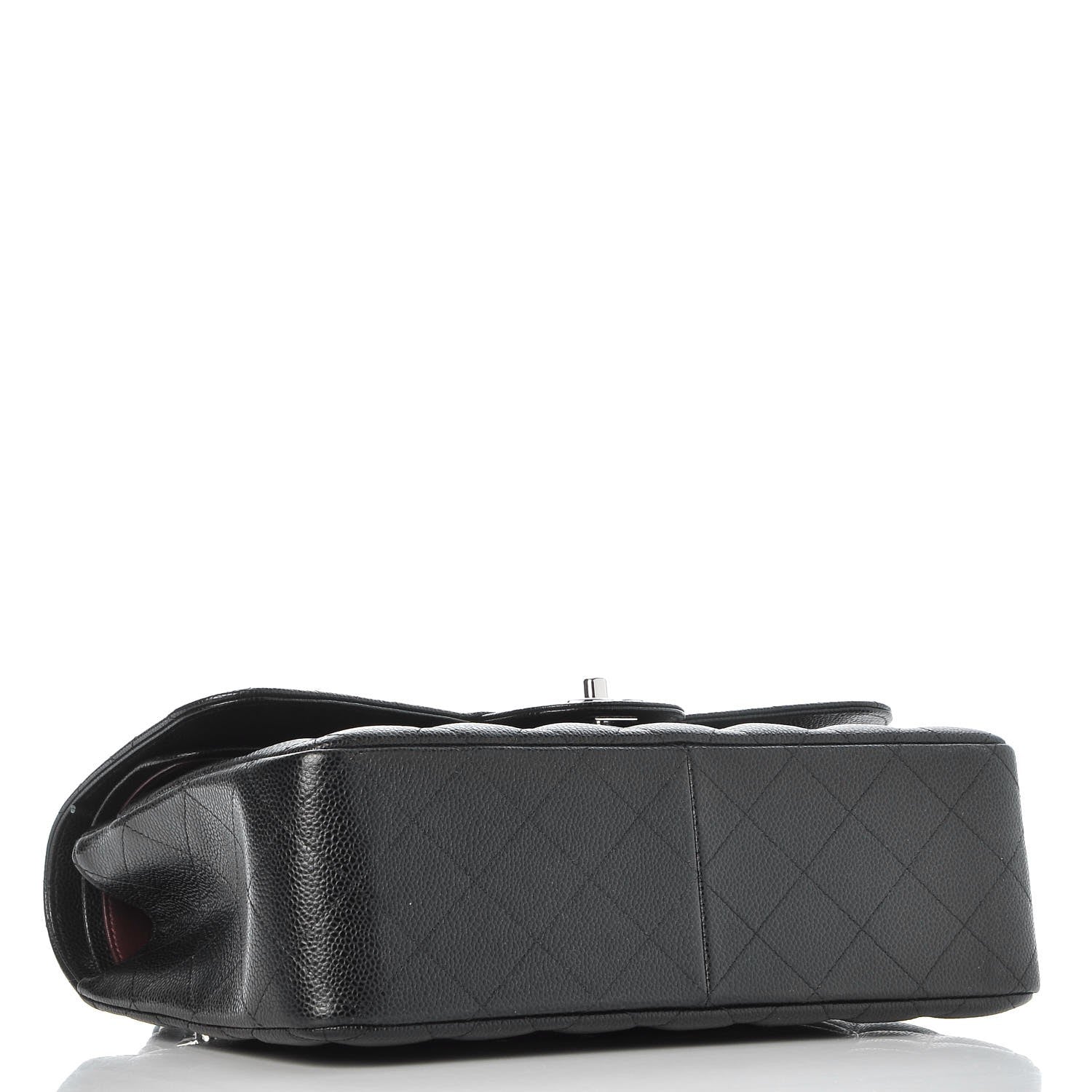 Chanel Caviar Quilted Jumbo Double Flap Black 5 of 8