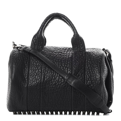 Alexander Wang Pebbled Lambskin Rocco Black Nickel Hardware 1 of 11