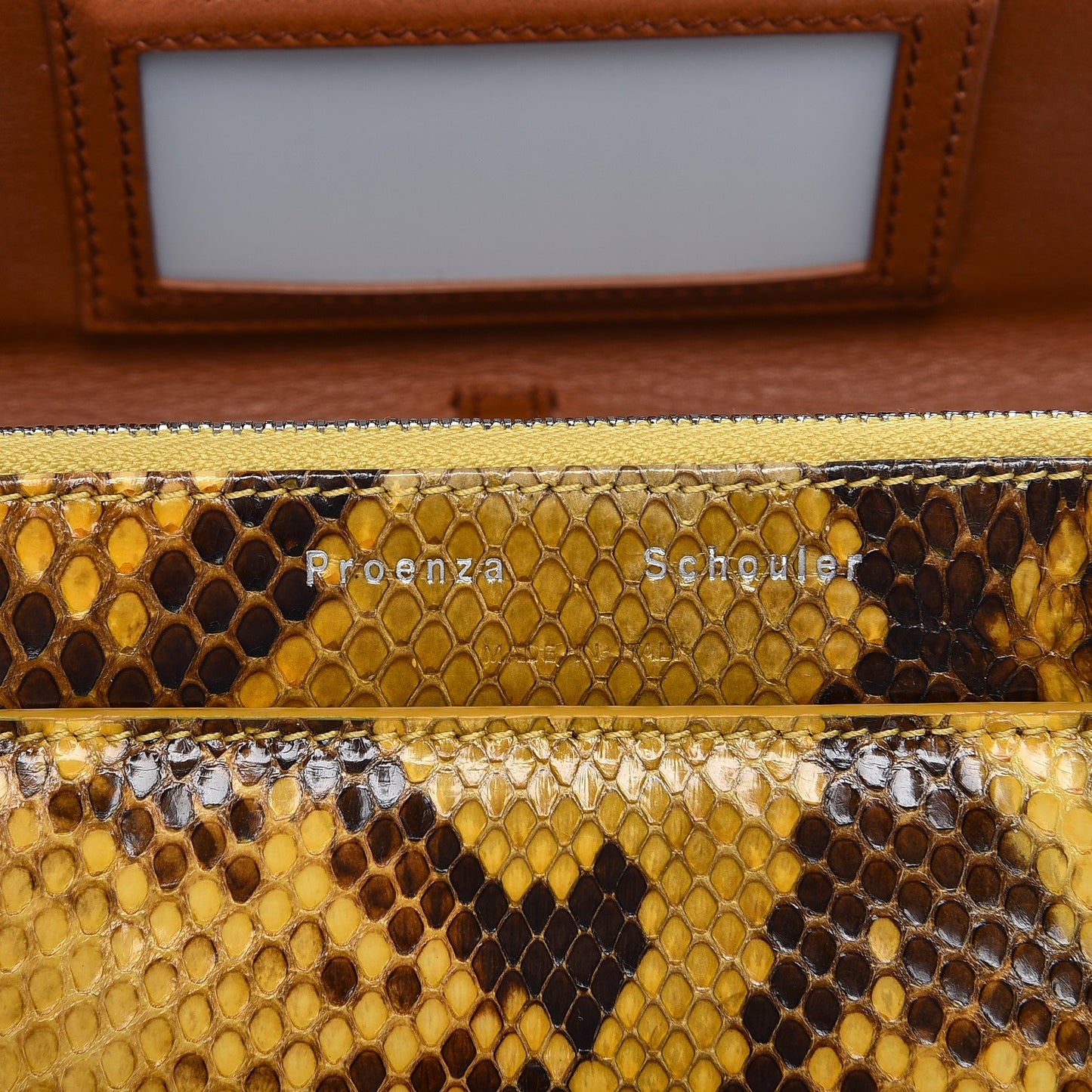 Python PS11 Chain Wallet Yellow
