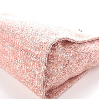 Chanel Canvas Deauville Small Tote Pink 14 of 14