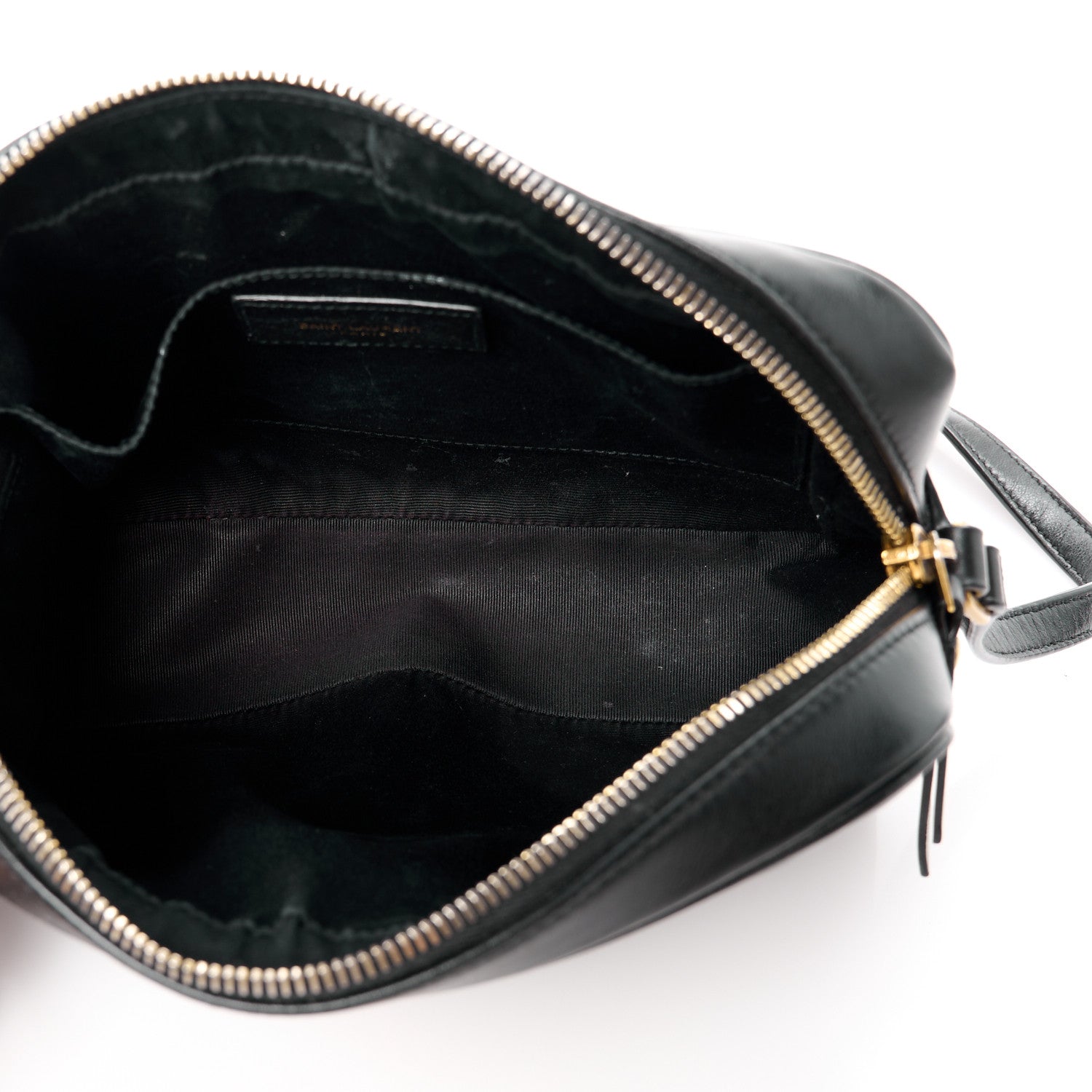 Saint Laurent Calfskin Matelasse Monogram Lou Camera Bag Black 5 of 11