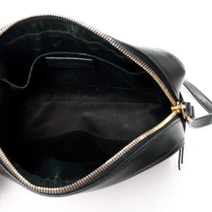 Saint Laurent Calfskin Matelasse Monogram Lou Camera Bag Black 5 of 11
