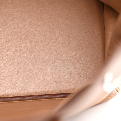 Hermes Taurillon Clemence BIRKIN 40 Tabac Camel 13 of 21
