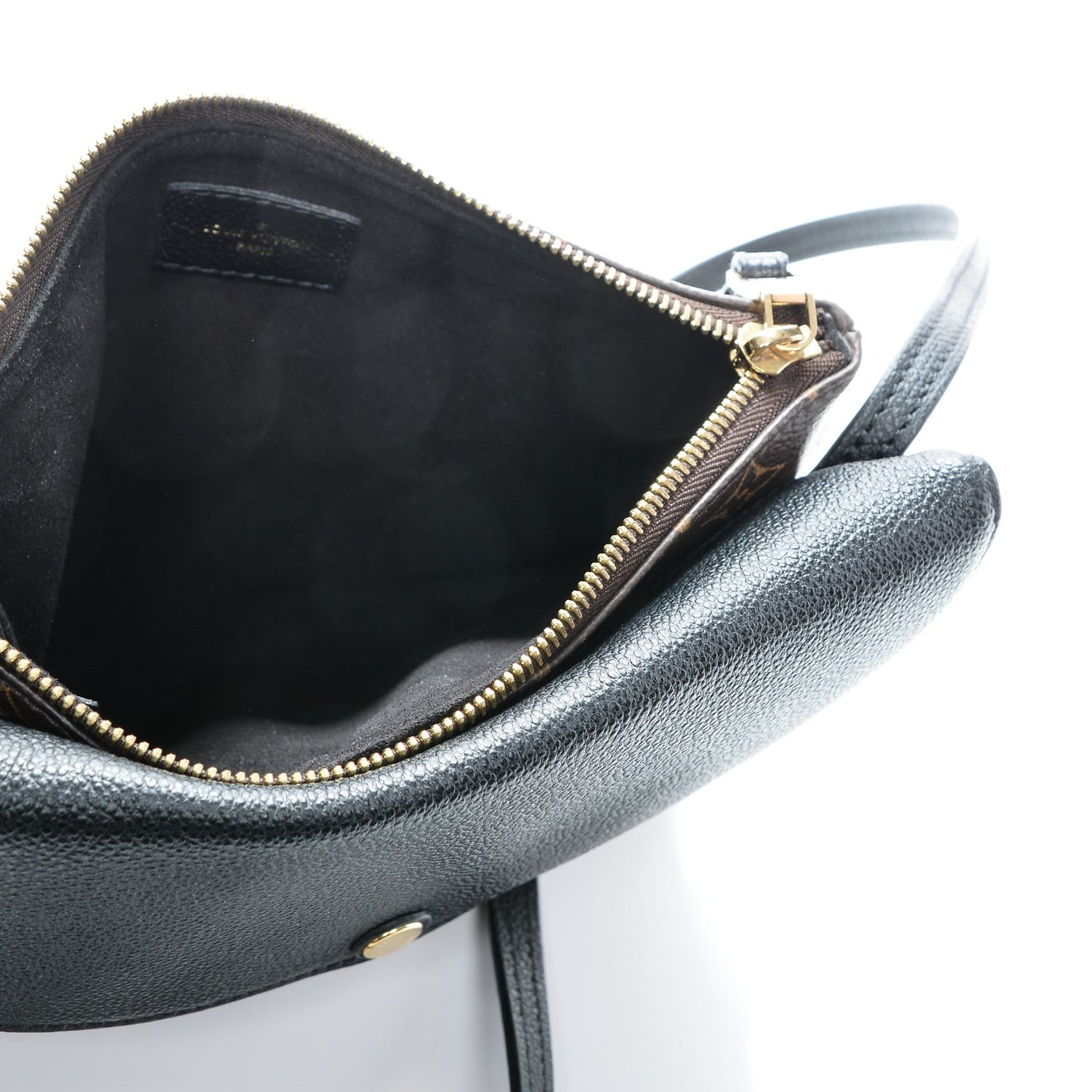 Monogram Twice Pochette Black
