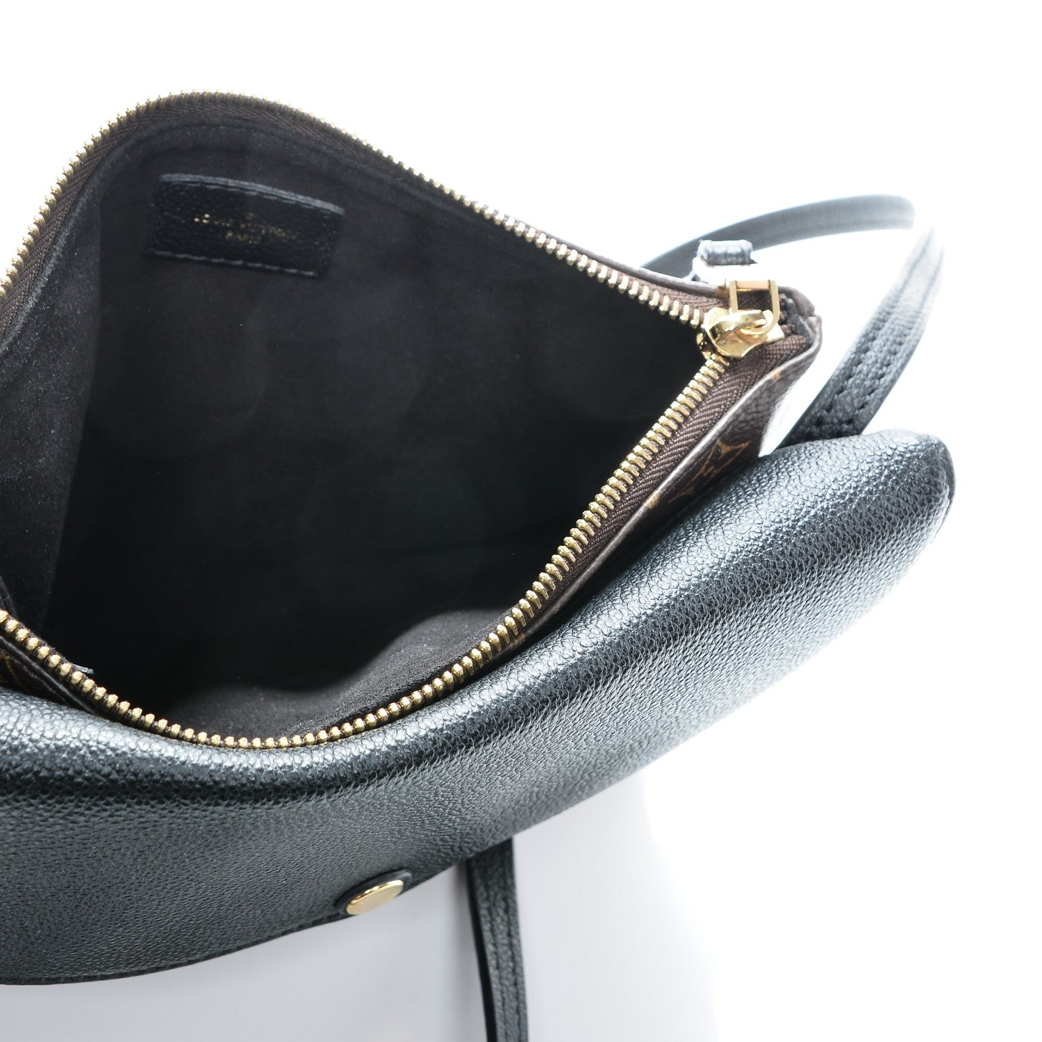 Louis Vuitton Monogram Twice Pochette Black 6 of 8