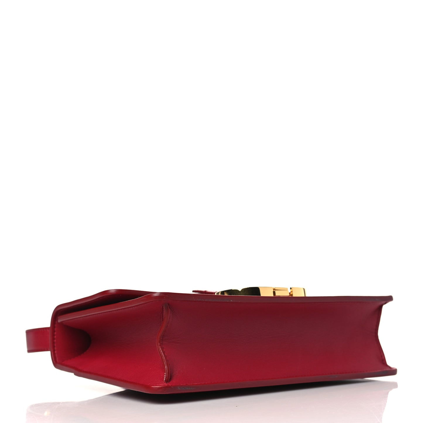 Smooth Calfskin 30 Montaigne Flap Bag Fuchsia