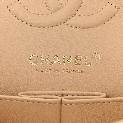 Chanel Caviar Quilted Small Double Flap Beige 6 of 11