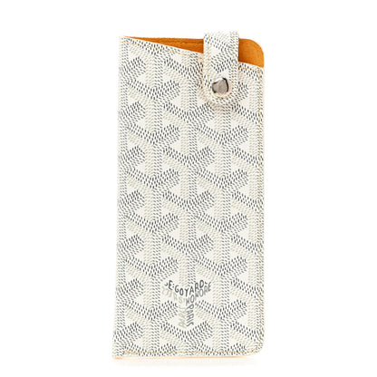 Goyard Goyardine Montmartre Glasses Case White 1 of 11