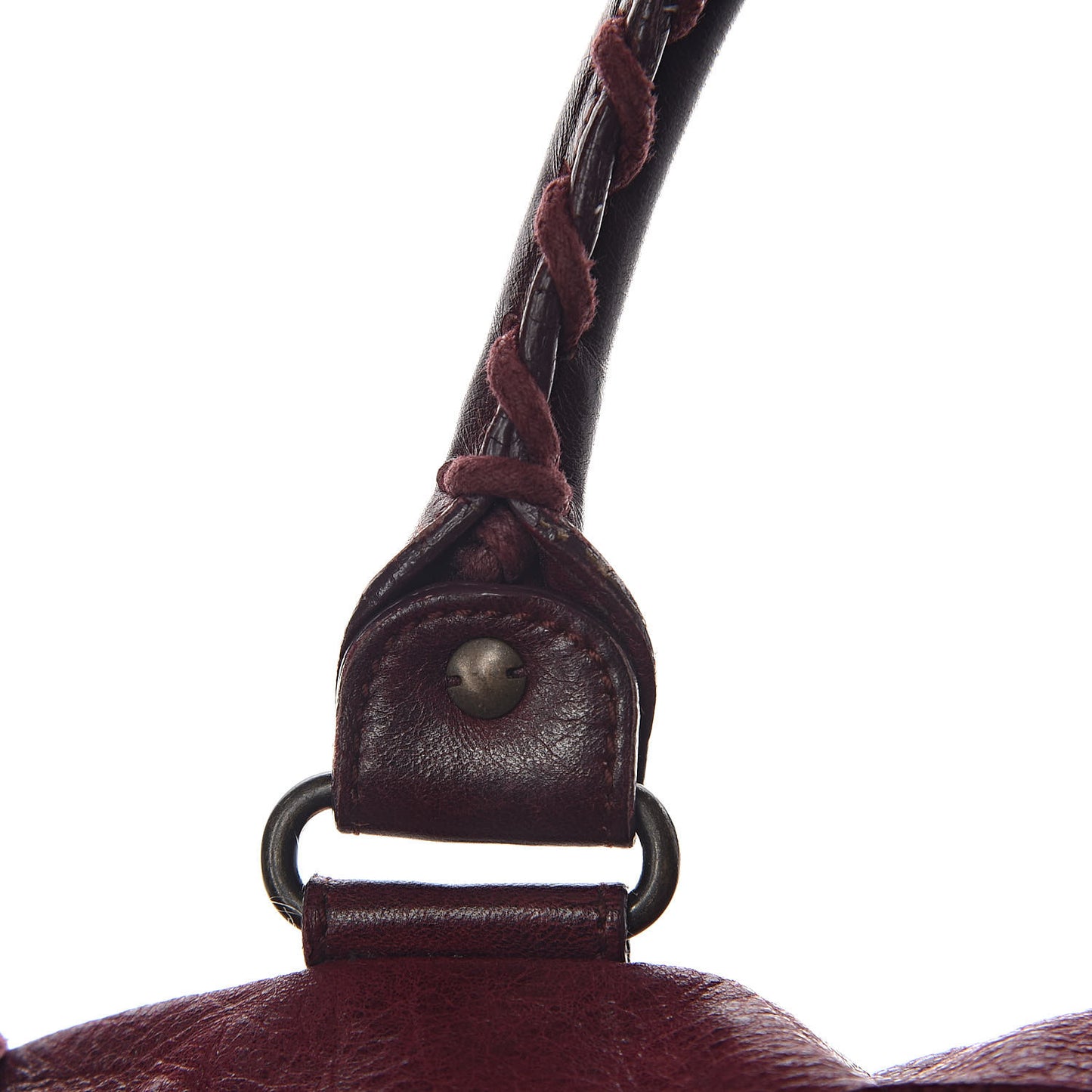 Chevre Classic Hardware Twiggy Rouge Grenat