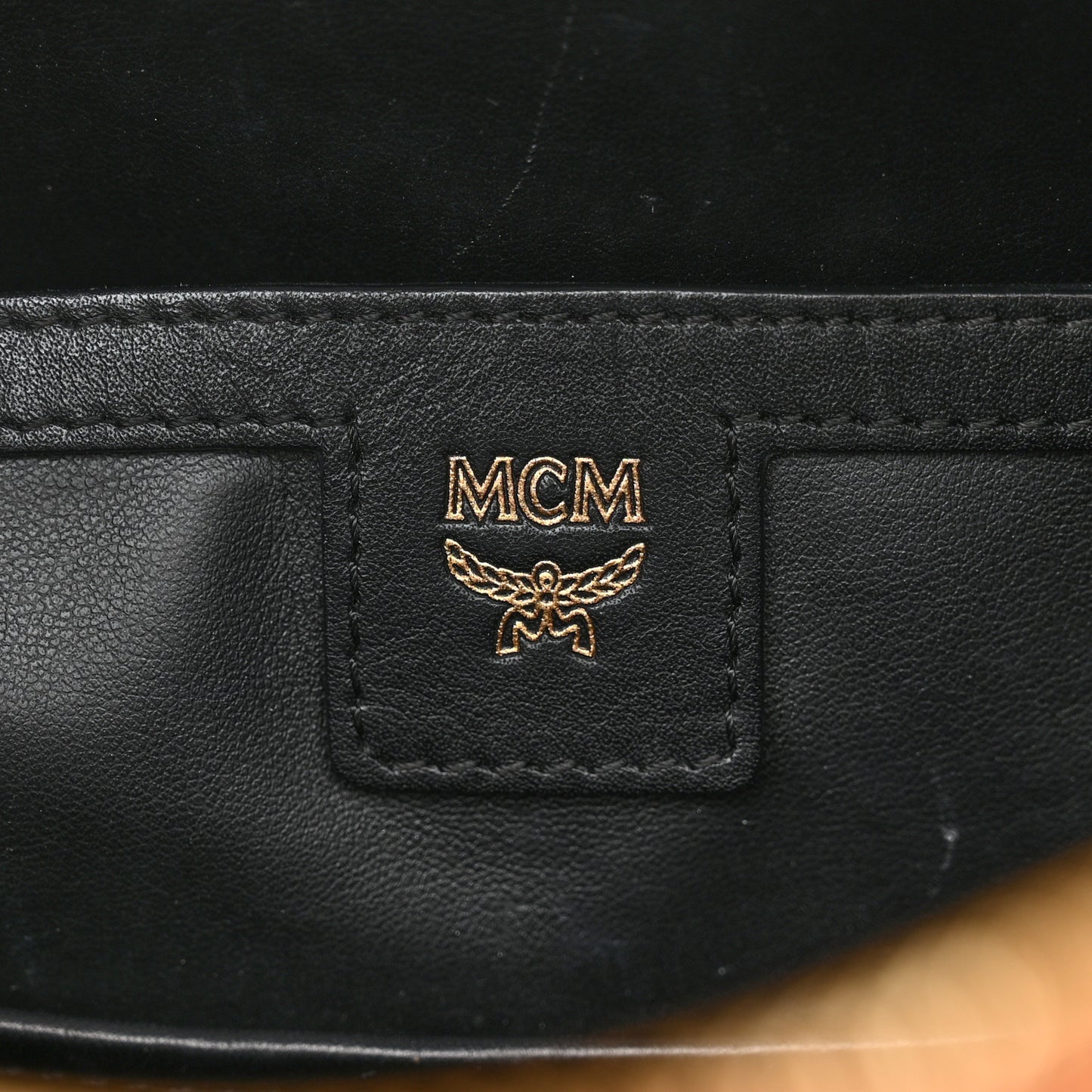 Visetos Small Side Stud Stark Backpack Cognac Cognac