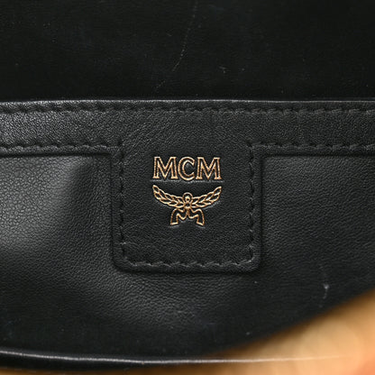 MCM Visetos Small Side Stud Stark Backpack Cognac Cognac 7 of 10