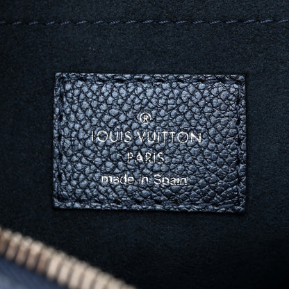 Louis Vuitton Metallic Empreinte Monogram Giant Speedy Bandouliere 20 Navy Nacre 6 of 10