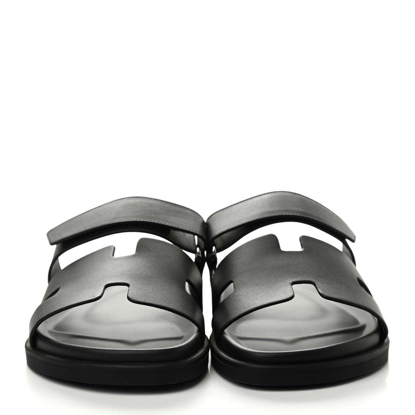 Calfskin Mens Chypre Sandals 43 Black