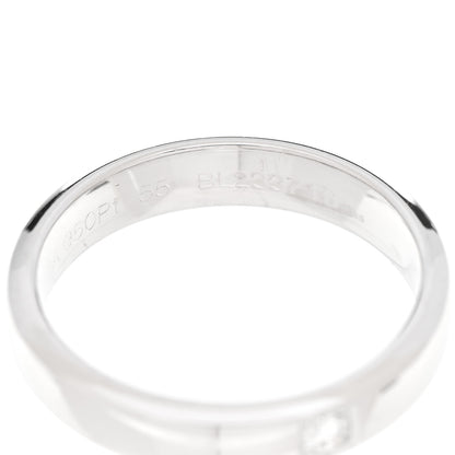 Van Cleef & Arpels Platinum Diamond Toujours Etoiles Wedding Band Ring 55 7.25 5 of 5