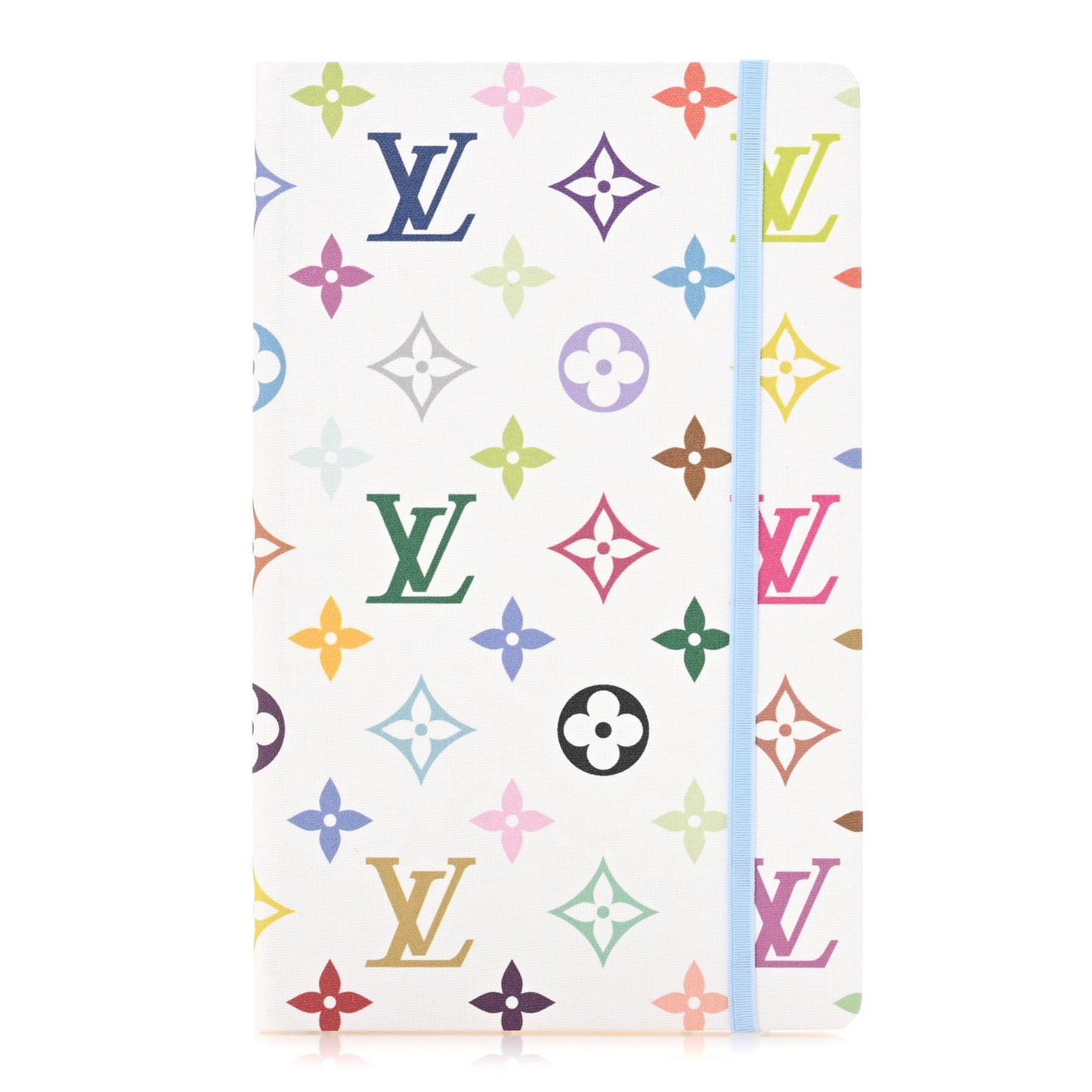 LV x TM Monogram Multicolor Jane Notebook MM White