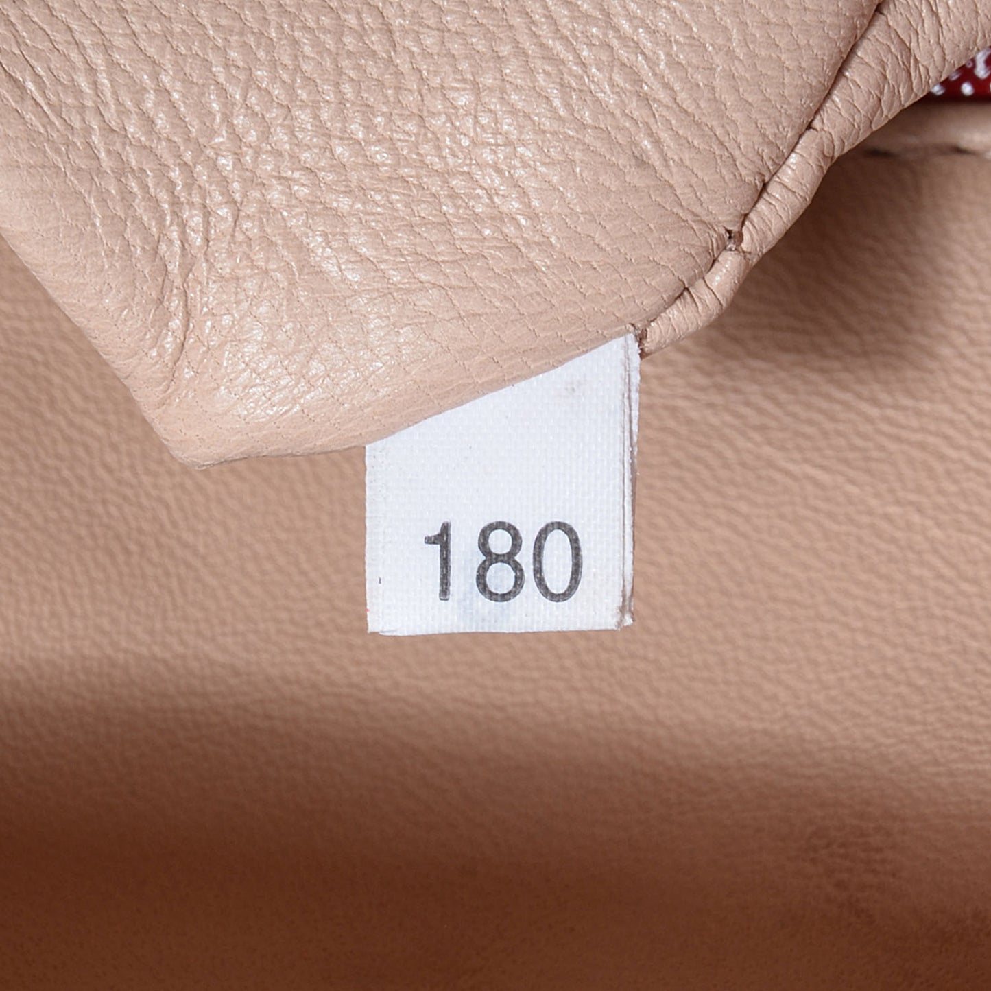 Saffiano Vernice Pyramid Bag Rosso