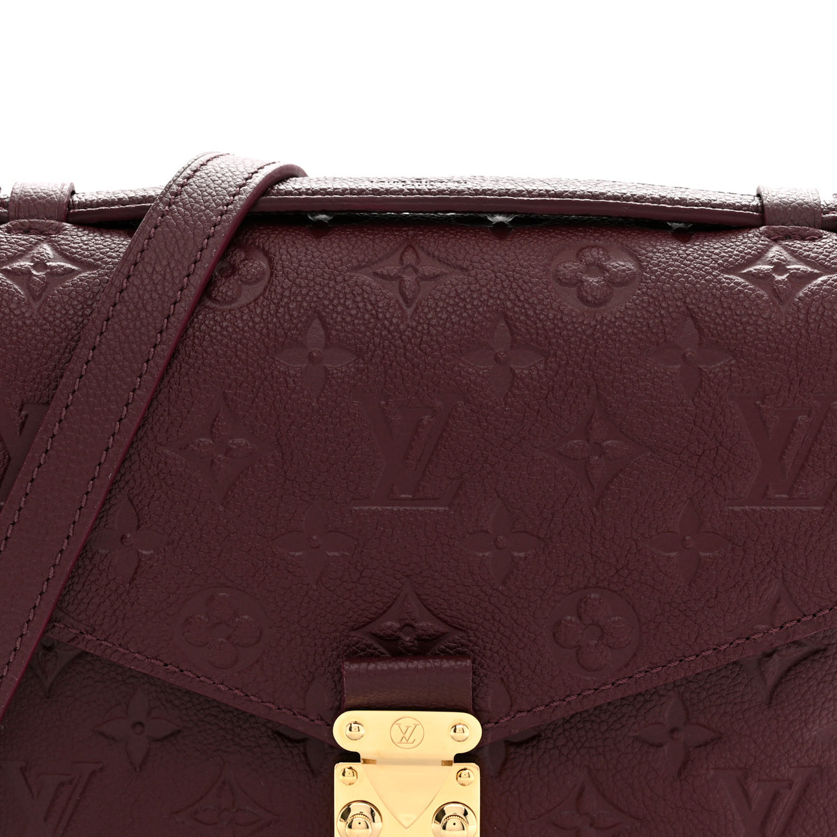 Louis Vuitton Empreinte Pochette Metis Wine 7 of 10