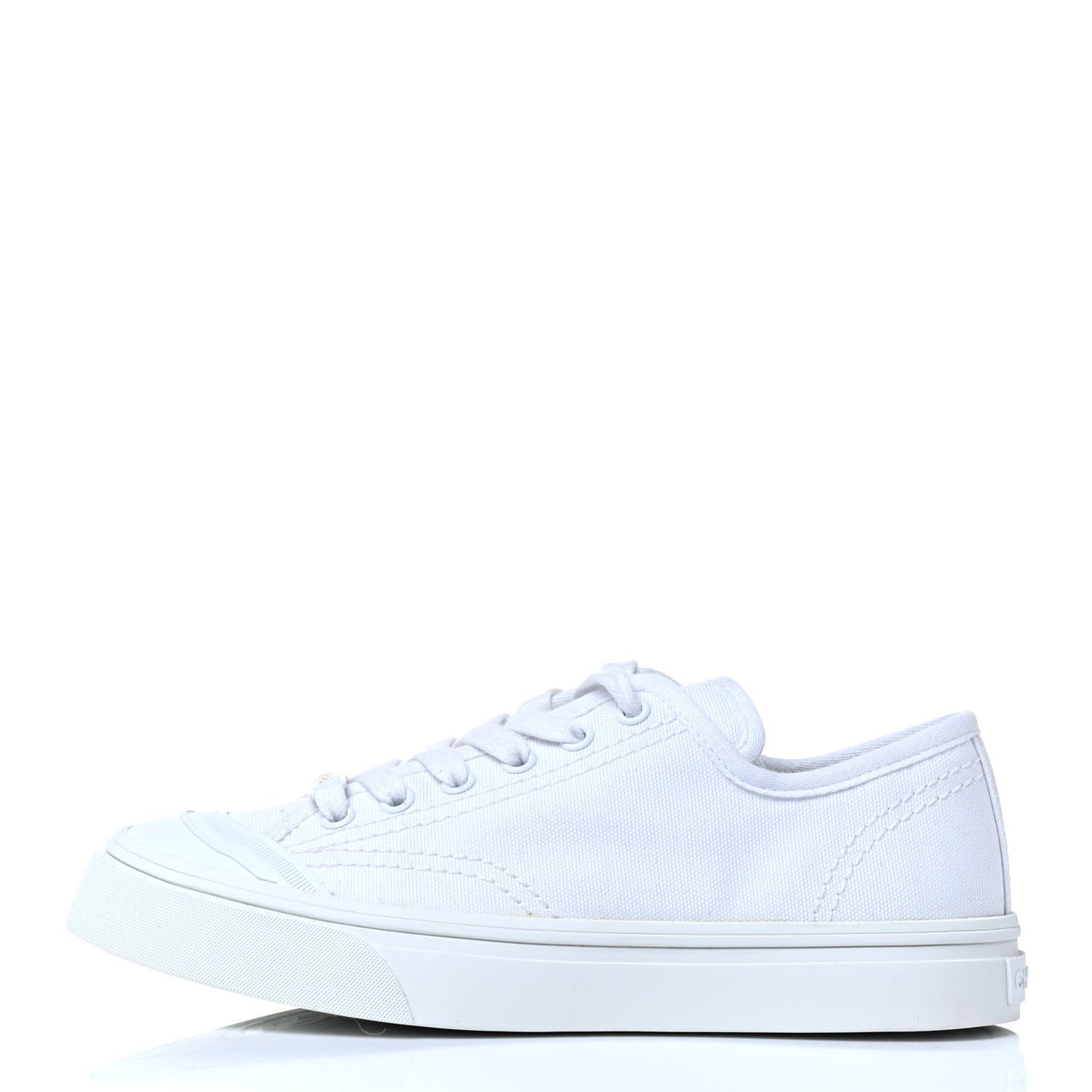 Mixed Fibers Low Top Sneakers 36 White