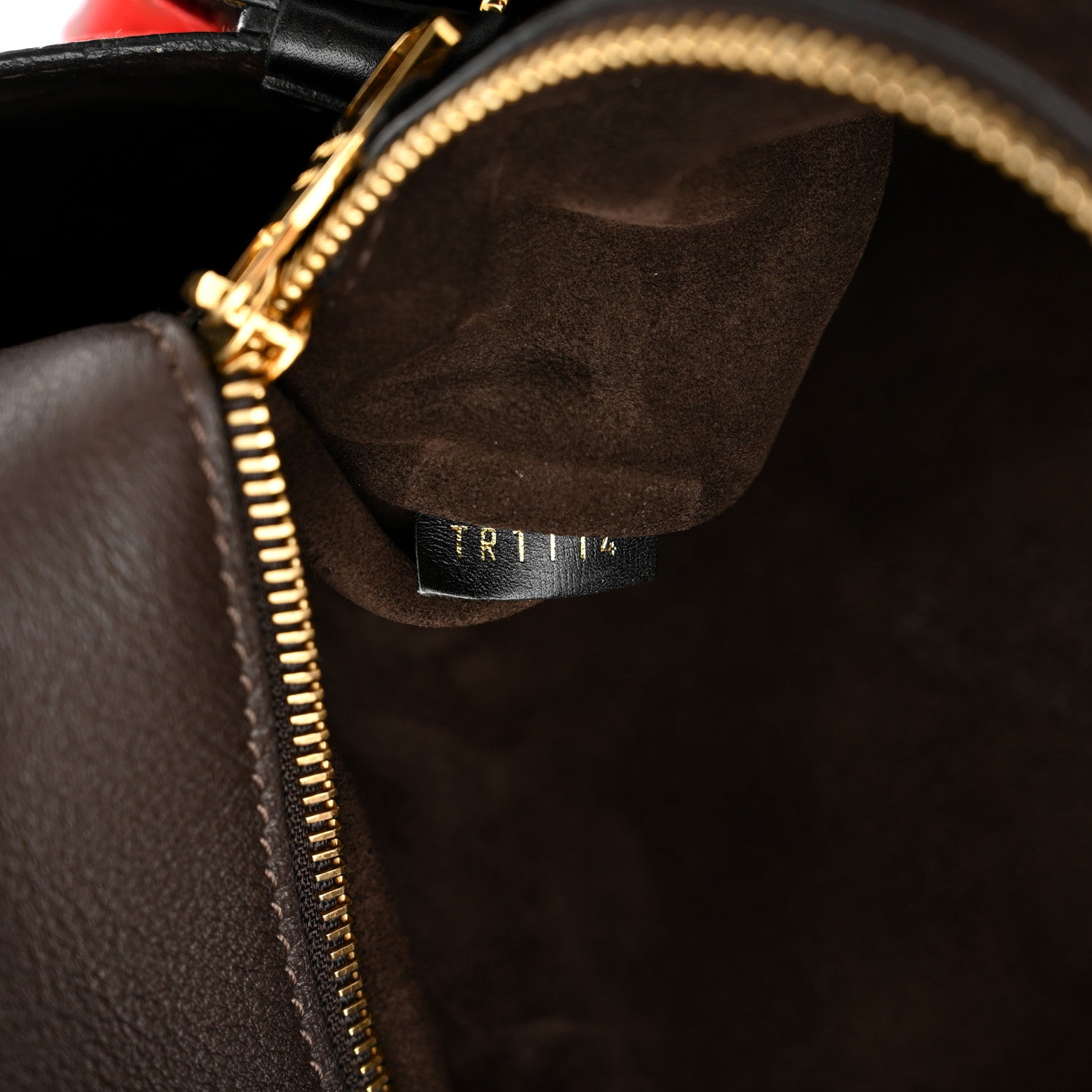 Louis Vuitton Veau Cachemire Tote W PM Chocolate 7 of 19